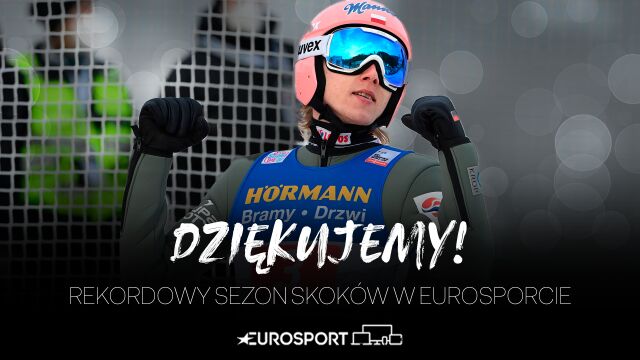 Miliony widzów w rekordowym sezonie skoków narciarskich w Eurosporcie