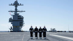 Nowy lotniskowiec US Navy USS Gerald R. Ford