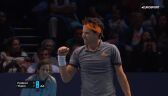 Skrót meczu Federer - Thiem w ATP Finals