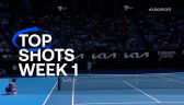 Najlepsze zagrania 1. tygodnia Australian Open