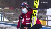 Kamil Stoch po piątkowych kwalifikacjach w Oberstdorfie
