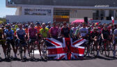Peleton Vuelta a Espana uczcił pamięć królowej Elżbiety II