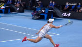 Pierwsze kłopoty Barty w finale Australian Open. Australijka przełamana na początku 2. seta