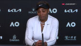 Serena Williams opuściła konferencję prasową ze łzami w oczach