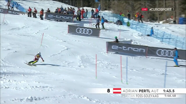Pertl 2. w slalomie w mistrzostwach świata