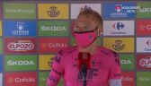 Cort Nielsen po wygraniu 19. etapu Vuelta a Espana