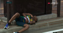 Tokio. Problemy Brazylijczyka Do Nascimento na trasie maratonu mężczyzn
