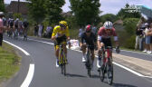 Pogacar zezłościł się na atakujących kolarzy po kraksie z początku 19. etapu Tour de France