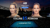 Skrót meczu Collins - Pliskova w 2. rundzie Australian Open
