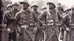 W I Wojnie Światowej poległo przeszło 20 tysięcy Afrykańczyków. Służyli przede wszystkim w jednostkach Strzelców Senegalskich.