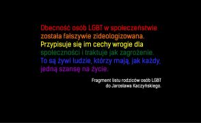 List rodziców osób LGBT do Jarosława Kaczyńskiego