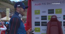 Rozmowa Kilde z Shiffrin po zwycięstwie w slalomie gigancie w Soldeu