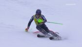 Drugi przejazd Kristoffersena w slalomie w Soldeu