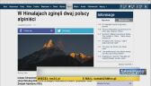 W Himalajach zginęli dwaj polscy alpiniści
