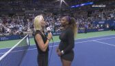 Rozmowa z Sereną Williams po ćwierćfinale US Open