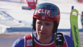 Ginnis po 2. przejeździe slalomu w Chamonix