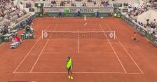 Skrót meczu Naomi Osaka - Amanda Anisimova w 1. rundzie Roland Garros