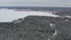 Kompleks skoczni w Lahti z drona