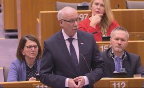 Janusz Lewandowski podczas debaty w PE o nienawiści