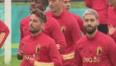 Belgowie trenowali przed 1/8 finału Euro 2020