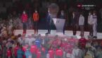 Tokio. Prezydent MKOl Thomas Bach ogłosił zamknięcie igrzysk olimpijskich