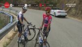 Kraksa Evenepoela 45 km przed metą 12. etapu Vuelta a Espana
