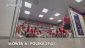 Przemowa trenera Igora Milicicia do polskich koszykarzy w przerwie meczu ze Słowenią