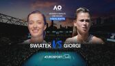 Skrót meczu 2. rundy Australian Open Iga Świątek - Camila Giorgi