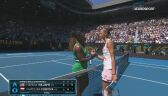 Skrót meczu S. Williams - Pliskova w ćwierćfinale Australian Open