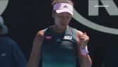 Skrót meczu Osaka - Switolina w ćwierćfinale Australian Open