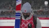Pekin 2022 - skoki narciarskie. Rozmowa z Pawłem Wąskiem po kwalifikacjach do konkursu na dużej skoczni