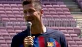 05.08.2022 | Robert Lewandowski oficjalnie przywitany przez kibiców FC Barcelony